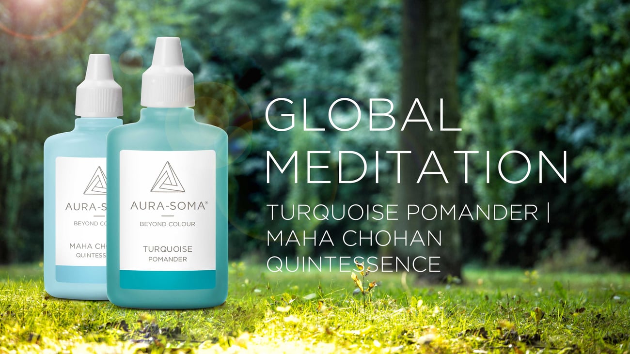 Global Meditation Turquoise Pomander and Maha Chohan Quintessence