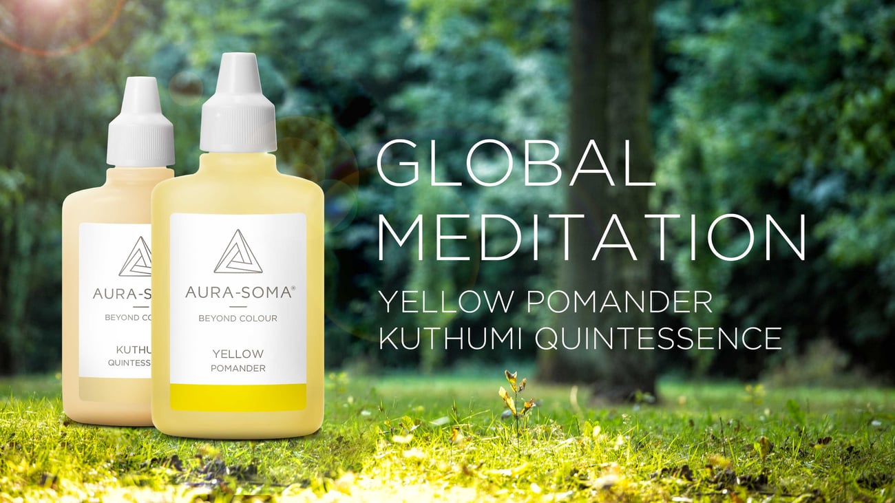 Global Meditation Yellow Pomander & Kuthumi Quintessence