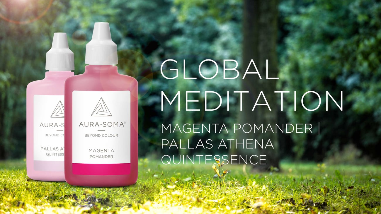 Global Meditation Magenta Pomander & Pallas Athena Quintessence